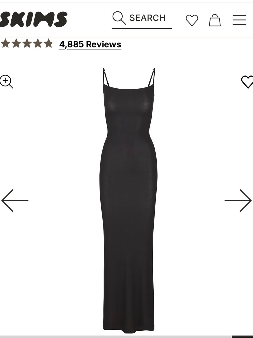 Skims soft lounge slip dress